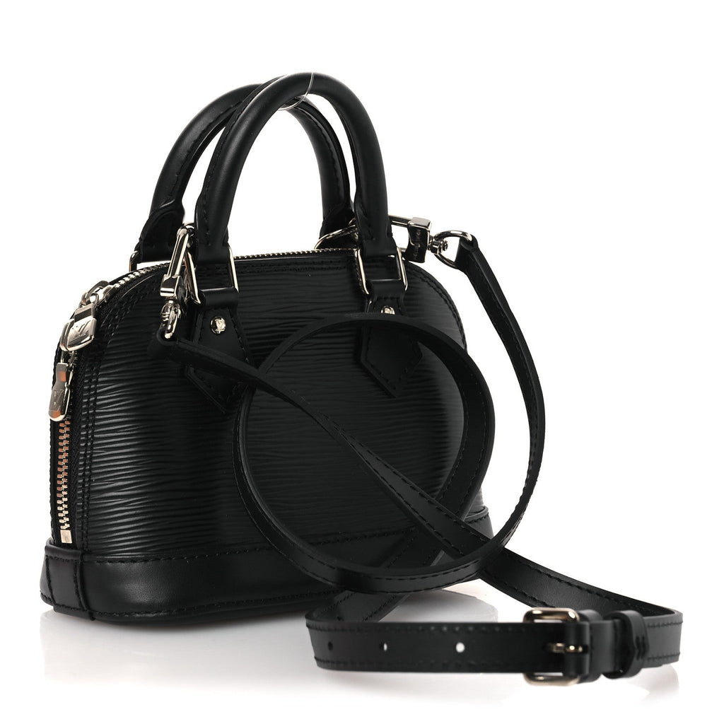 Louis Vuitton Epi Alma BB Black
