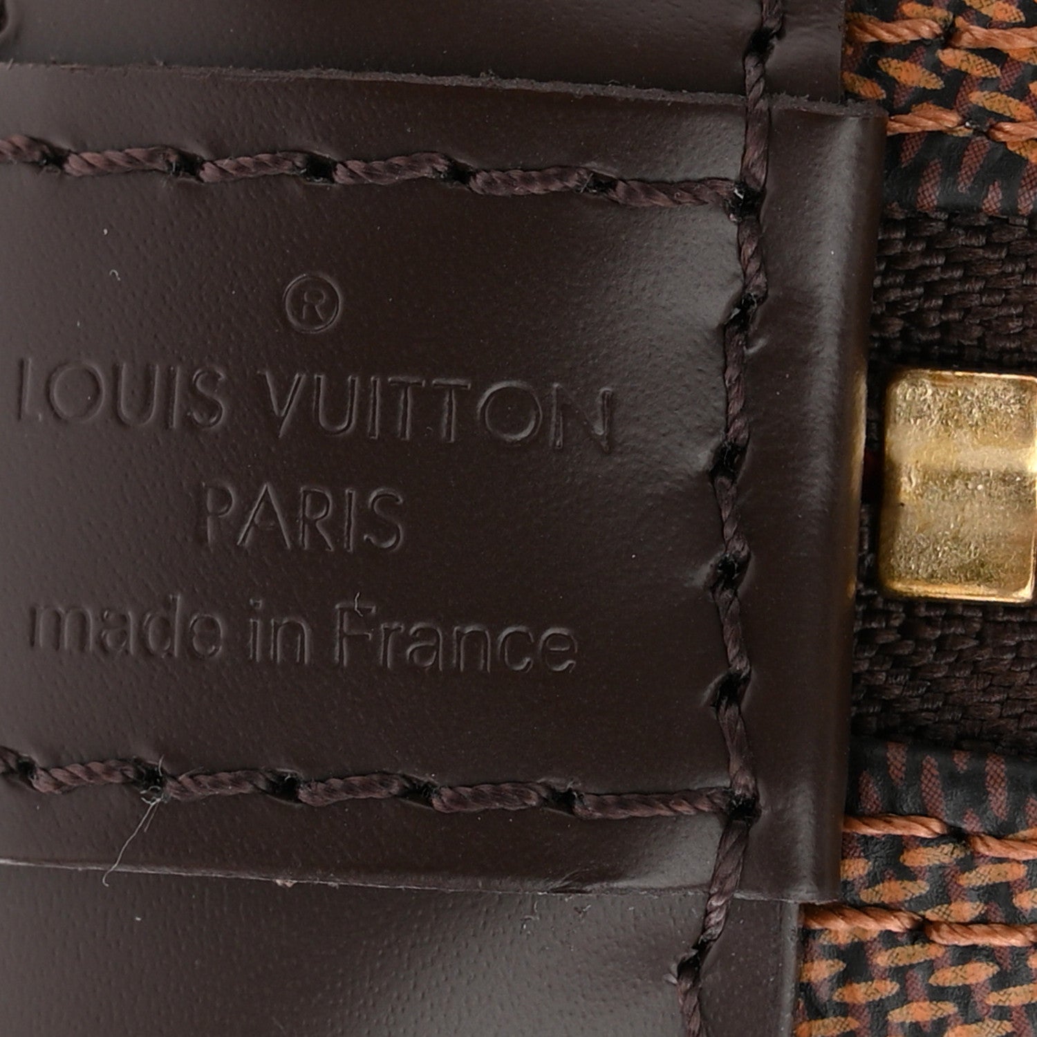 Louis Vuitton Damier Ebene Alma BB