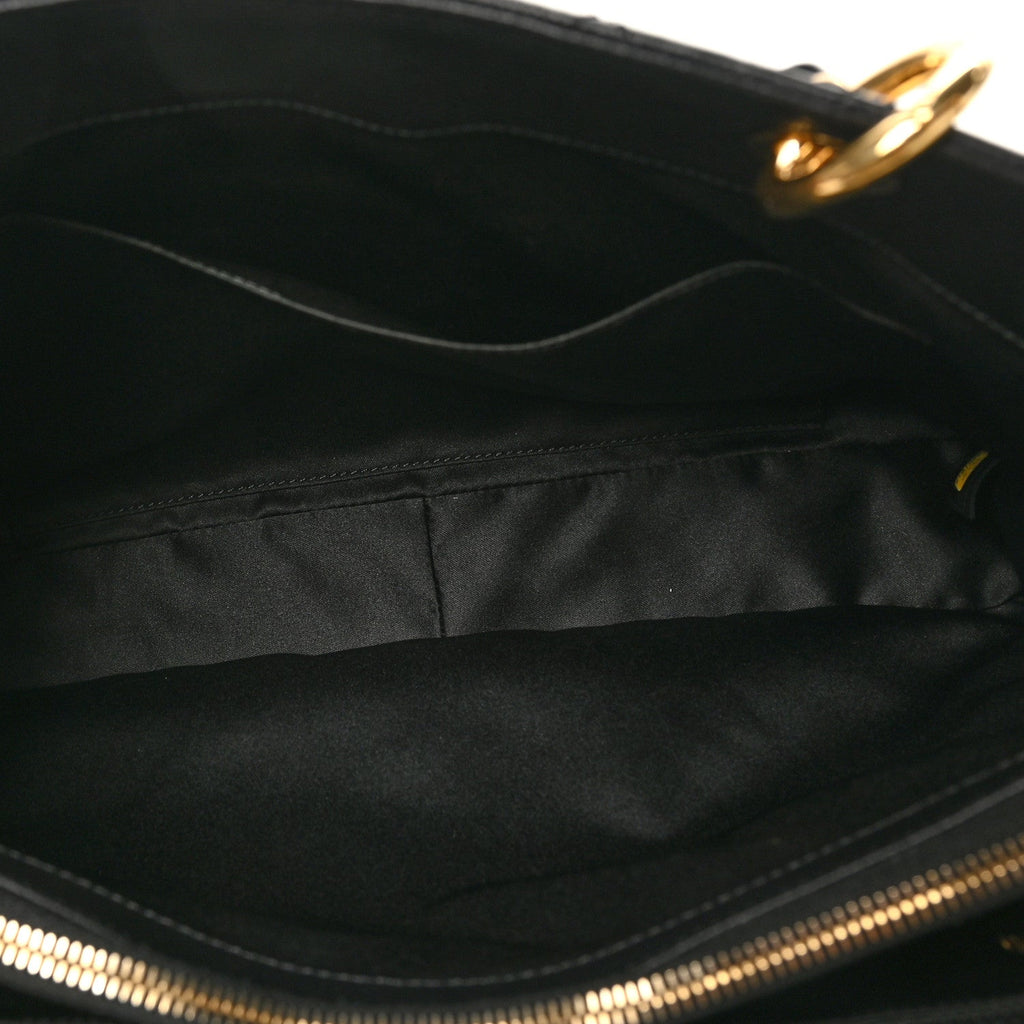 Chanel Caviar Quilted Grand Shopping Tote GST Black