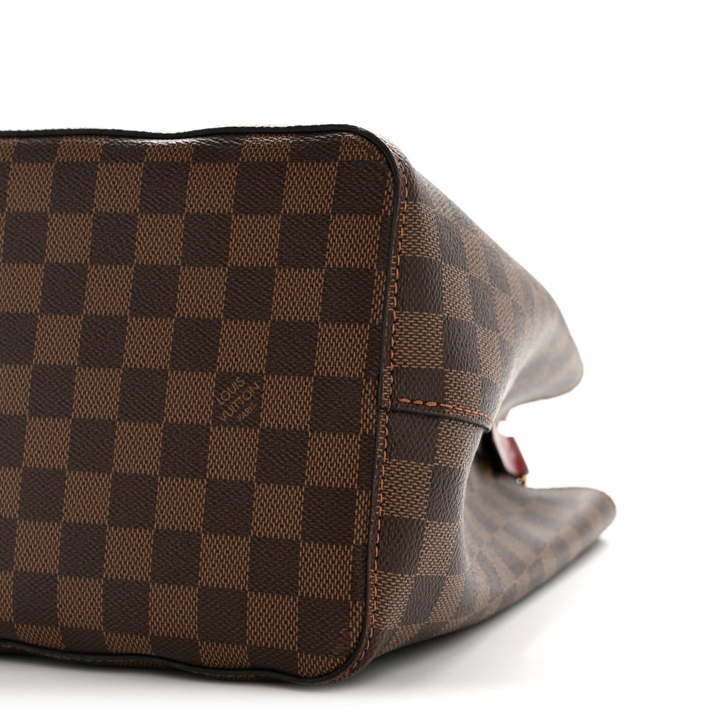 Louis Vuitton Damier Ebene Neonoe MM Cherry Berry