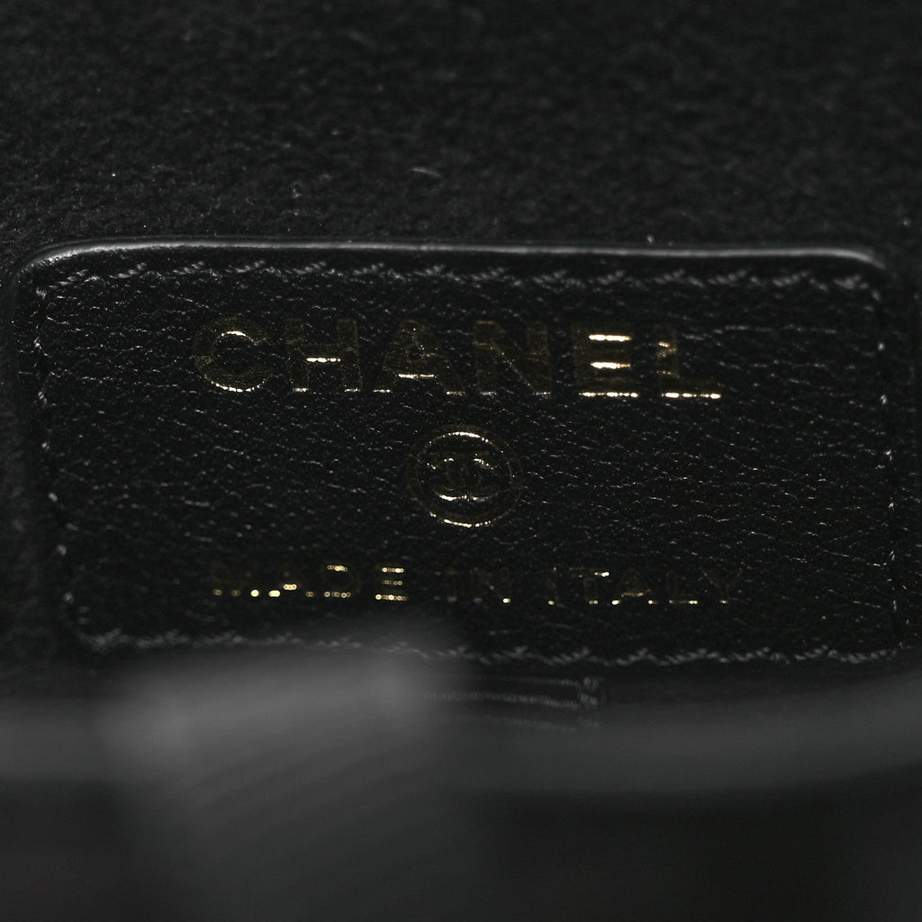 Chanel Tweed Chain Around Phone Holder Red Multicolor