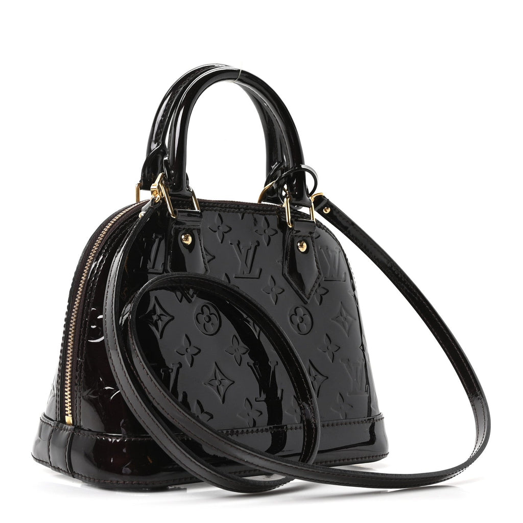 Louis Vuitton Vernis Alma BB Amarante