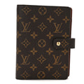 Louis Vuitton Monogram Medium Ring Agenda Cover