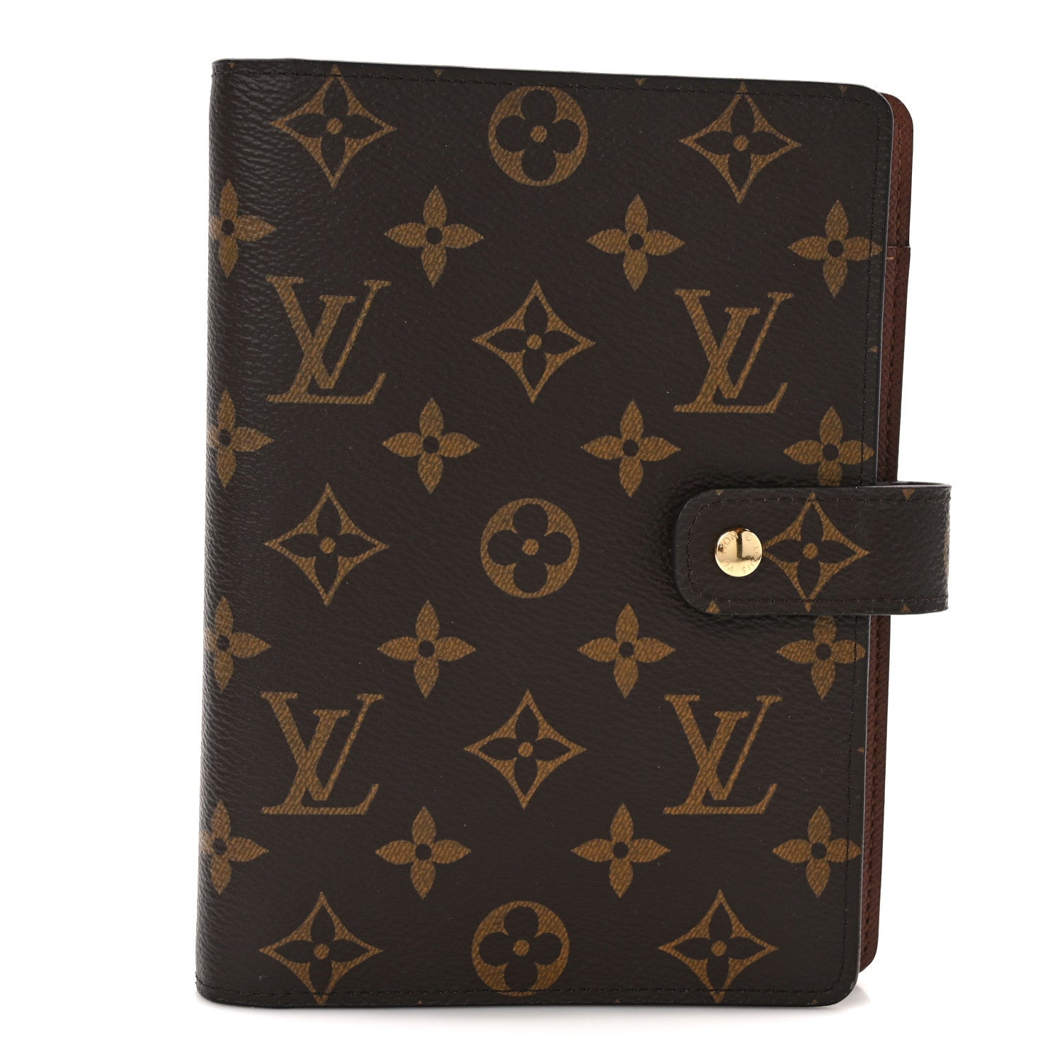 Louis Vuitton Monogram Medium Ring Agenda Cover