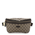 Gucci GG Supreme Monogram Belt Bag Dark Brown