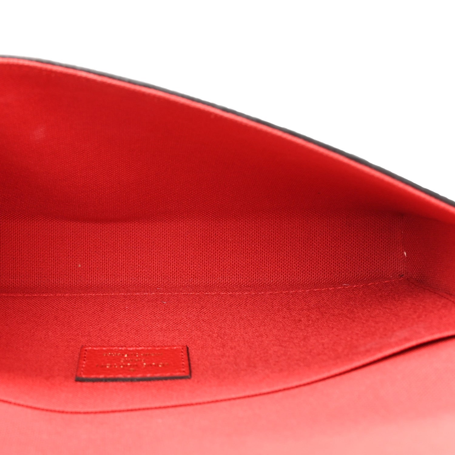 Louis Vuitton Empreinte Pochette Felicie Chain Wallet Scarlet