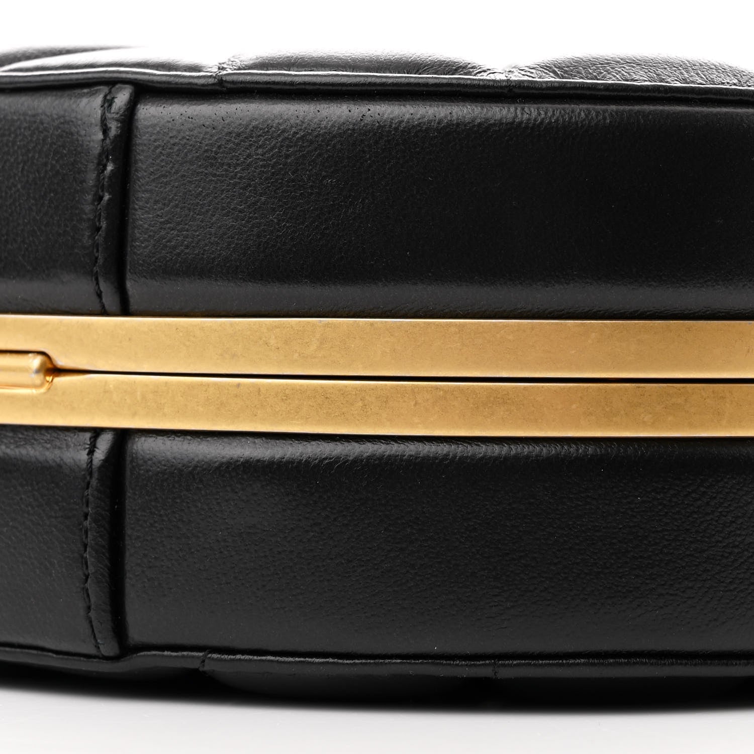 Chanel Lambskin Round Clutch With Chain Black