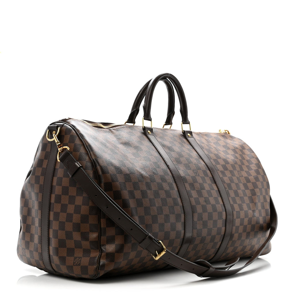 Louis Vuitton Damier Ebene Keepall Bandouliere 55