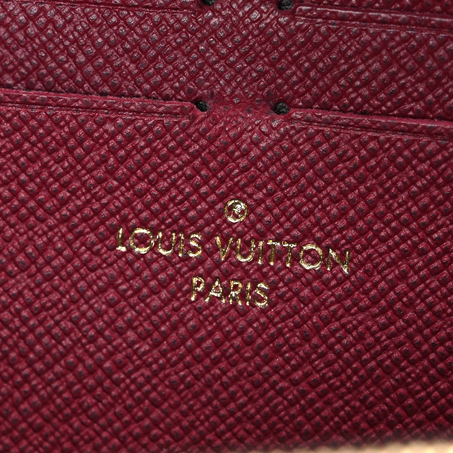 Louis Vuitton Monogram Clemence Wallet Fuchsia