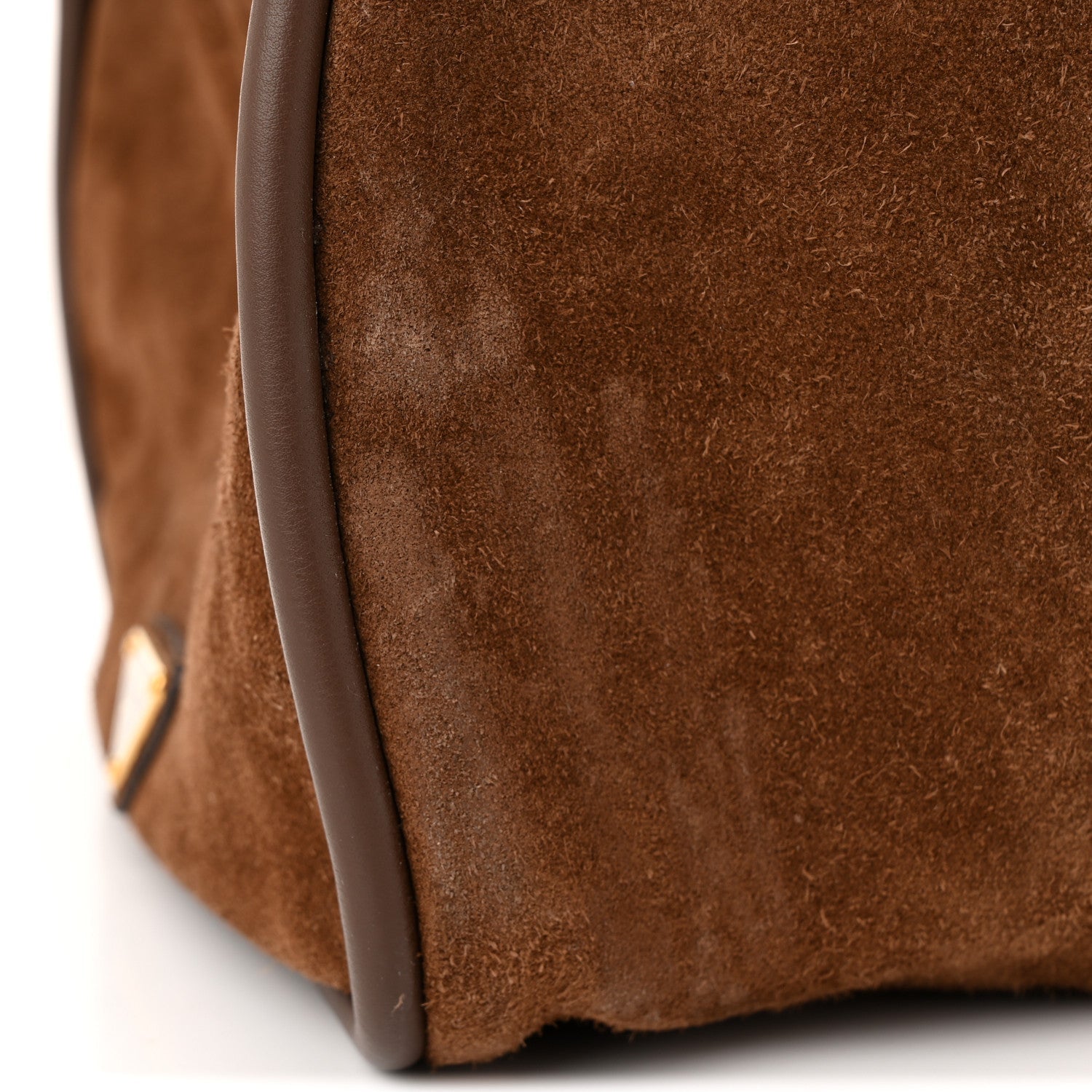 Prada Scamosciato Darling Shoulder Bag Cacao