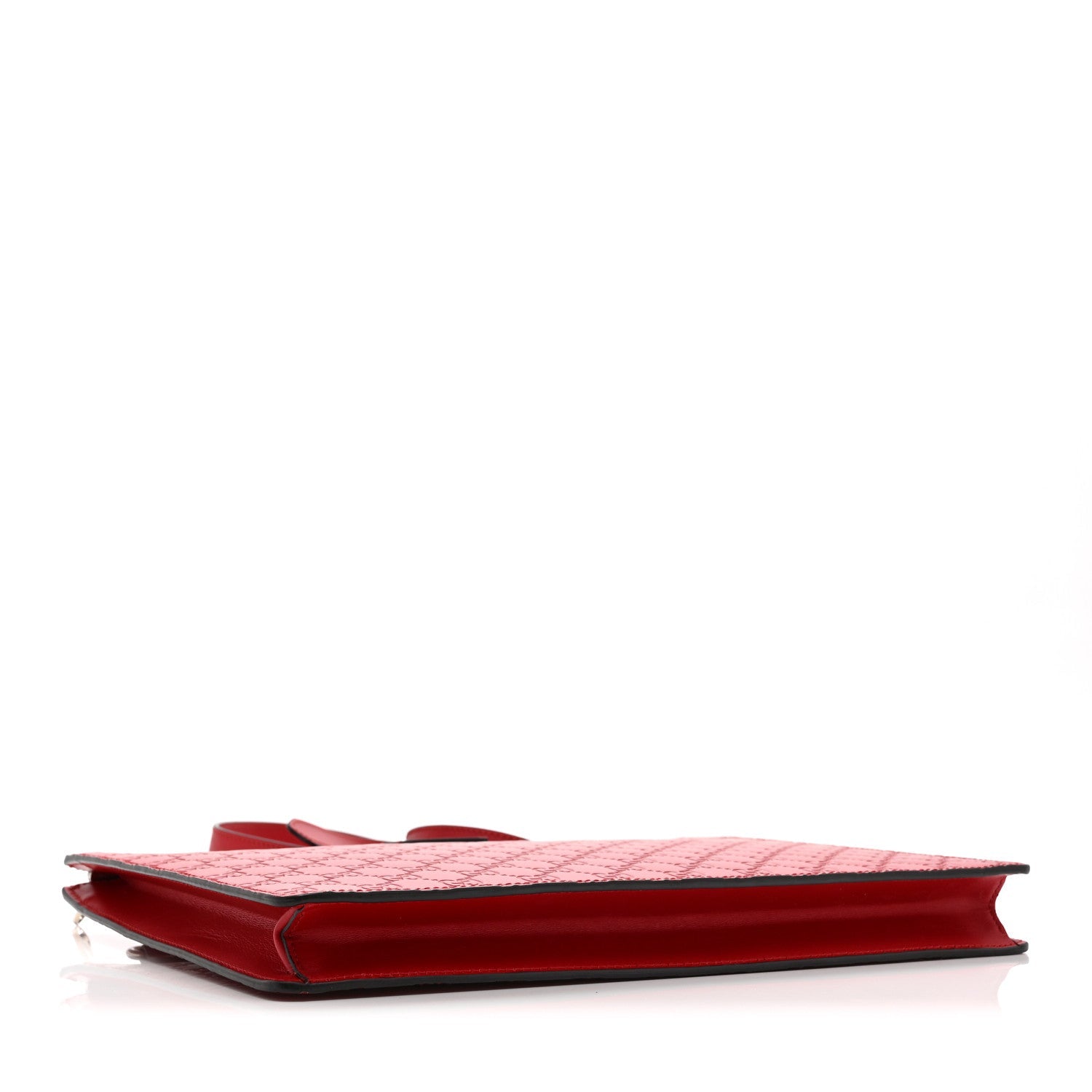 Gucci Guccissima Signature Messenger Bag Hibiscus Red