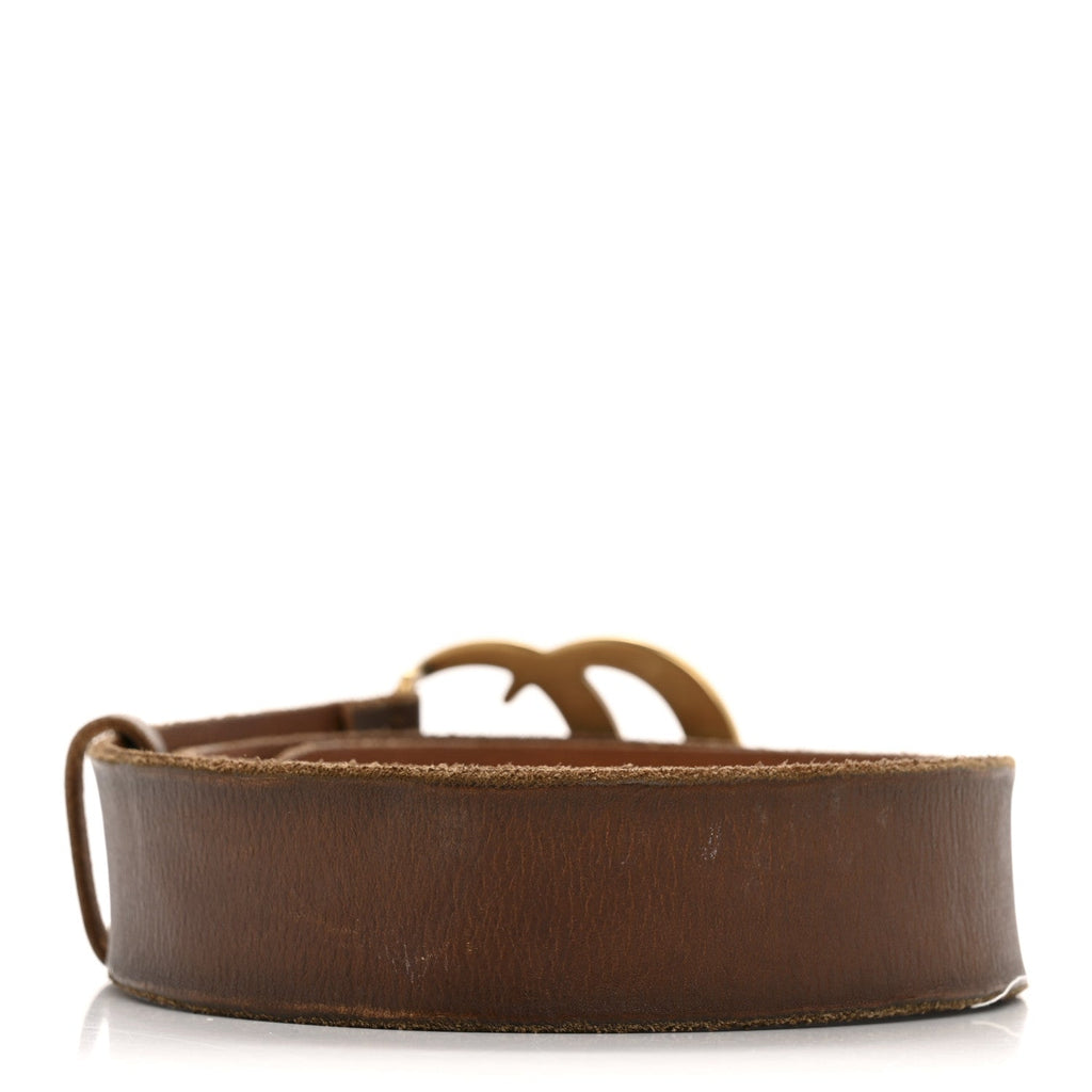 Gucci Faded Calfskin Double G 40mm Belt 85 34 Cuir