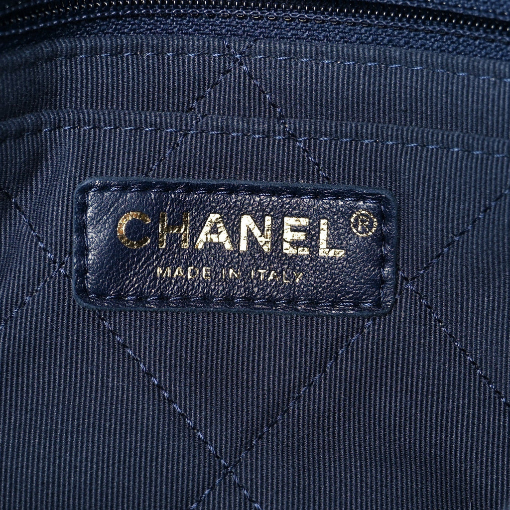 Chanel Printed Fabric Quilted Logo Single Flap Bag Multicolor