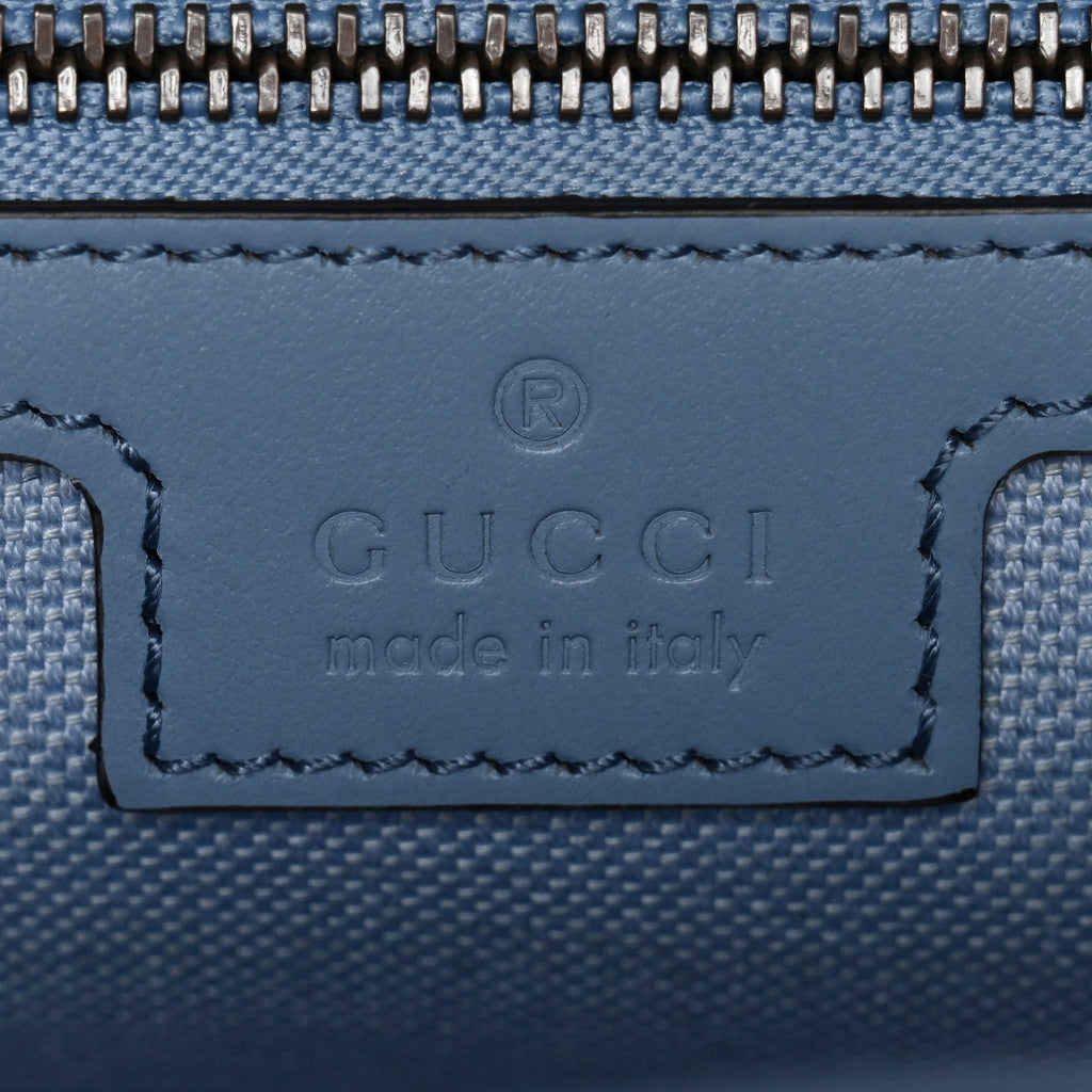 Gucci Merino Wool Matelasse Small GG Marmont Shoulder Bag Cadet Blue