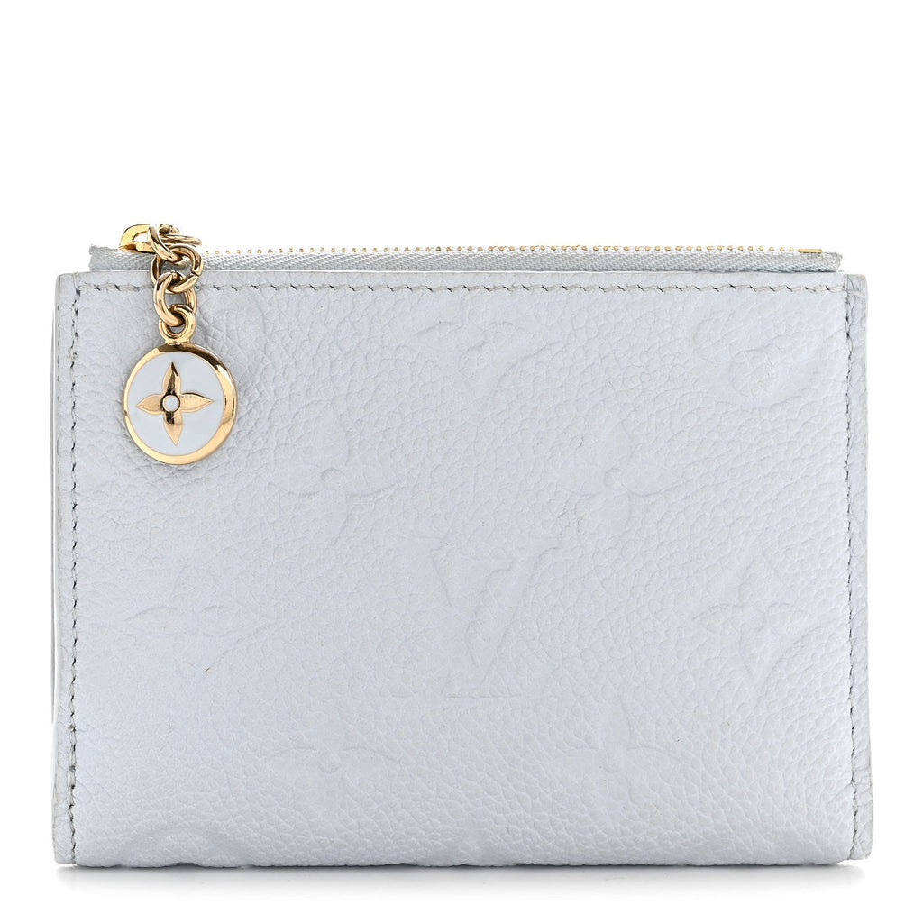 Louis Vuitton Empreinte Monogram Flower Lisa Wallet Azur