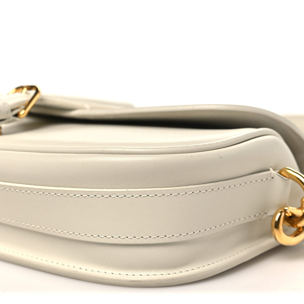 Christian Dior Box Calfskin East West Bobby Bag Latte