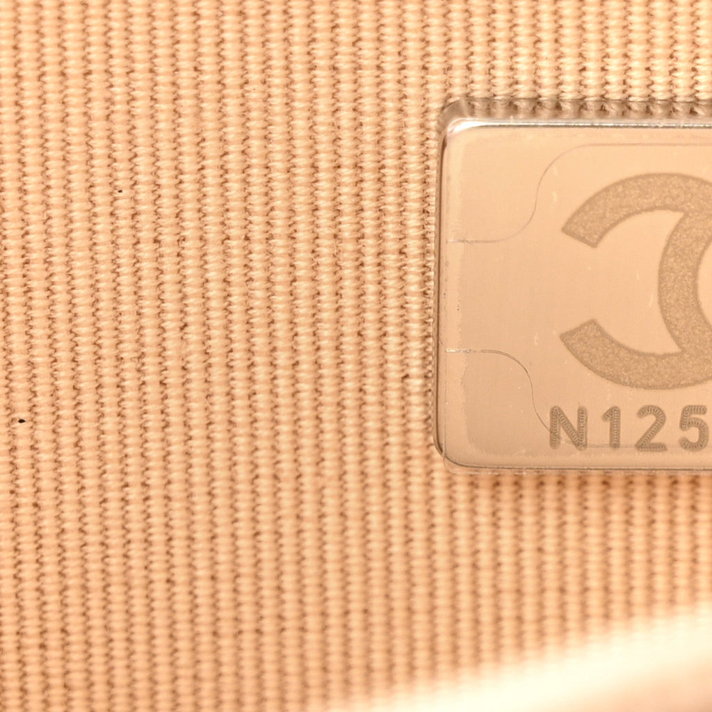 Chanel Caviar Quilted Wallet on Chain WOC Beige