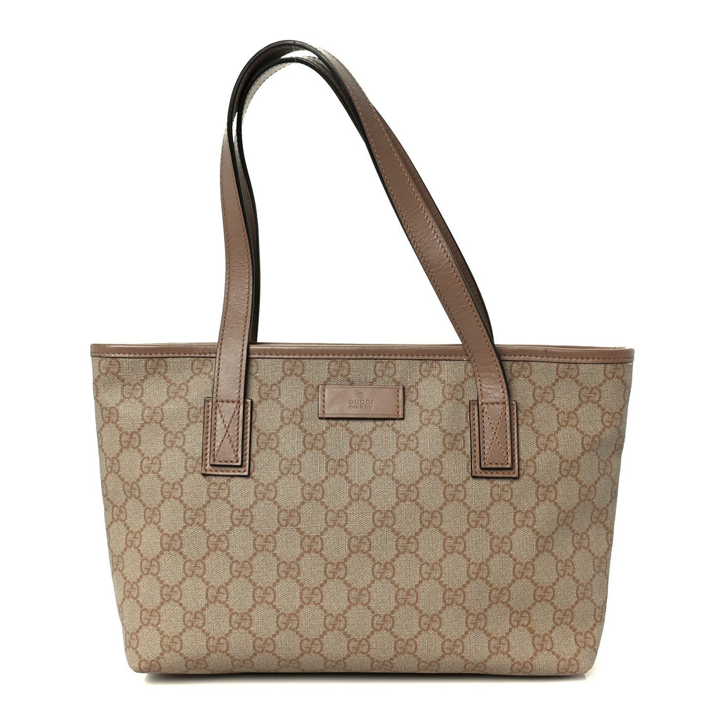 Gucci GG Supreme Monogram Small Joy Tote Porcelain Rose