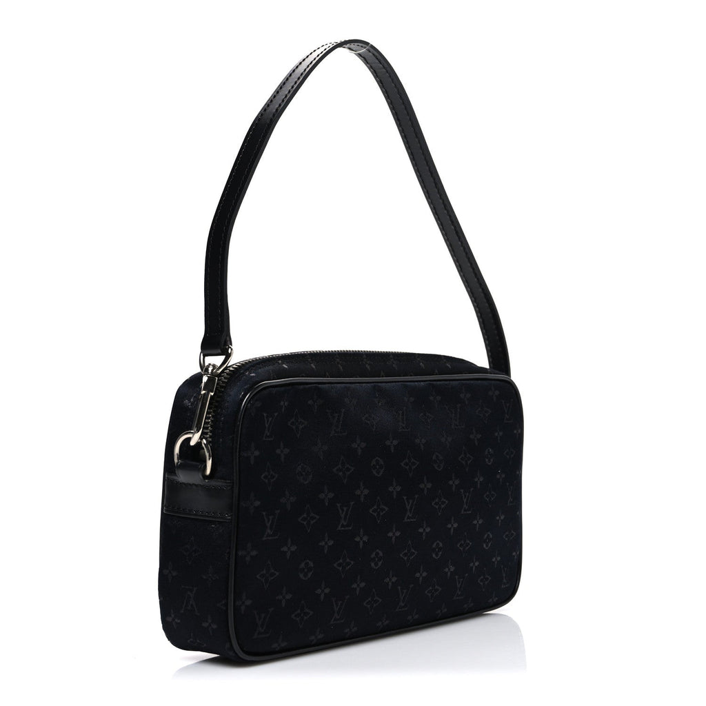 Louis Vuitton Satin Mini Monogram Conte De Fees Pochette Black