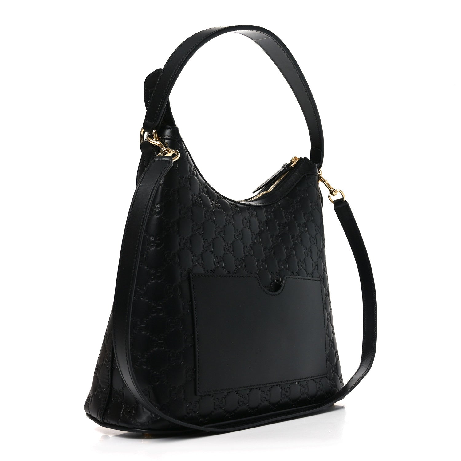 Gucci Guccissima Linea A Hobo Black