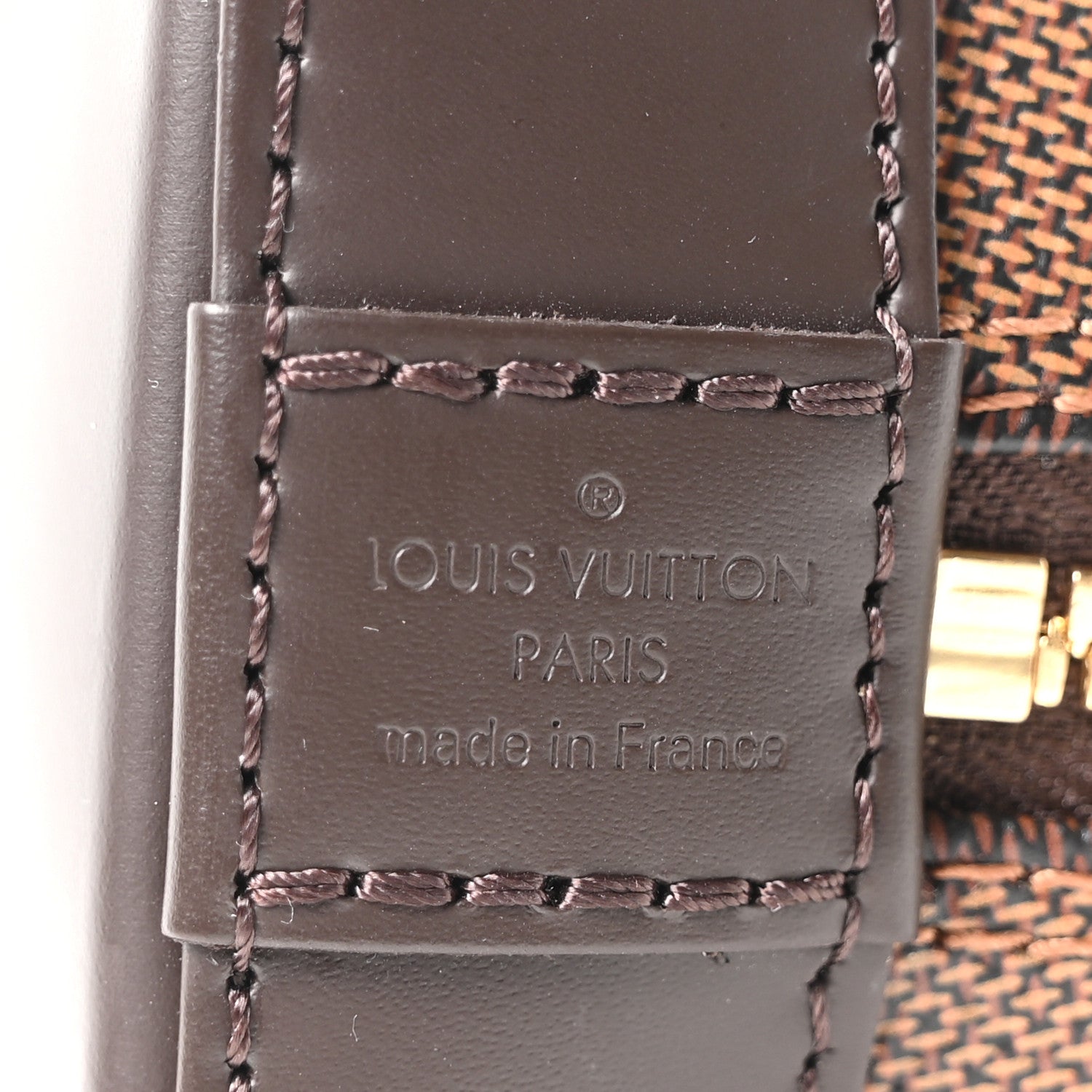 Louis Vuitton Damier Ebene Alma BB