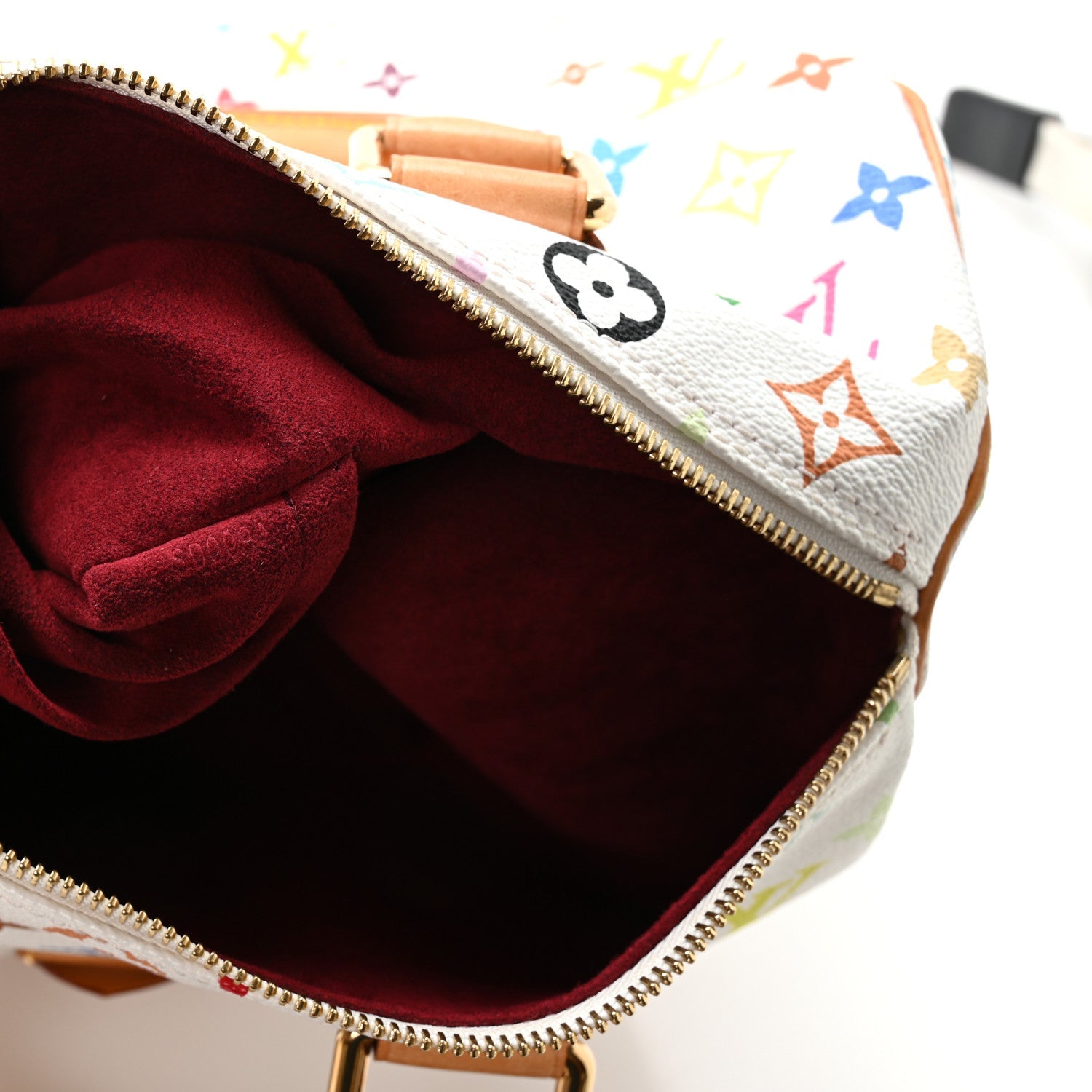Louis Vuitton Monogram Multicolor Speedy 30 White