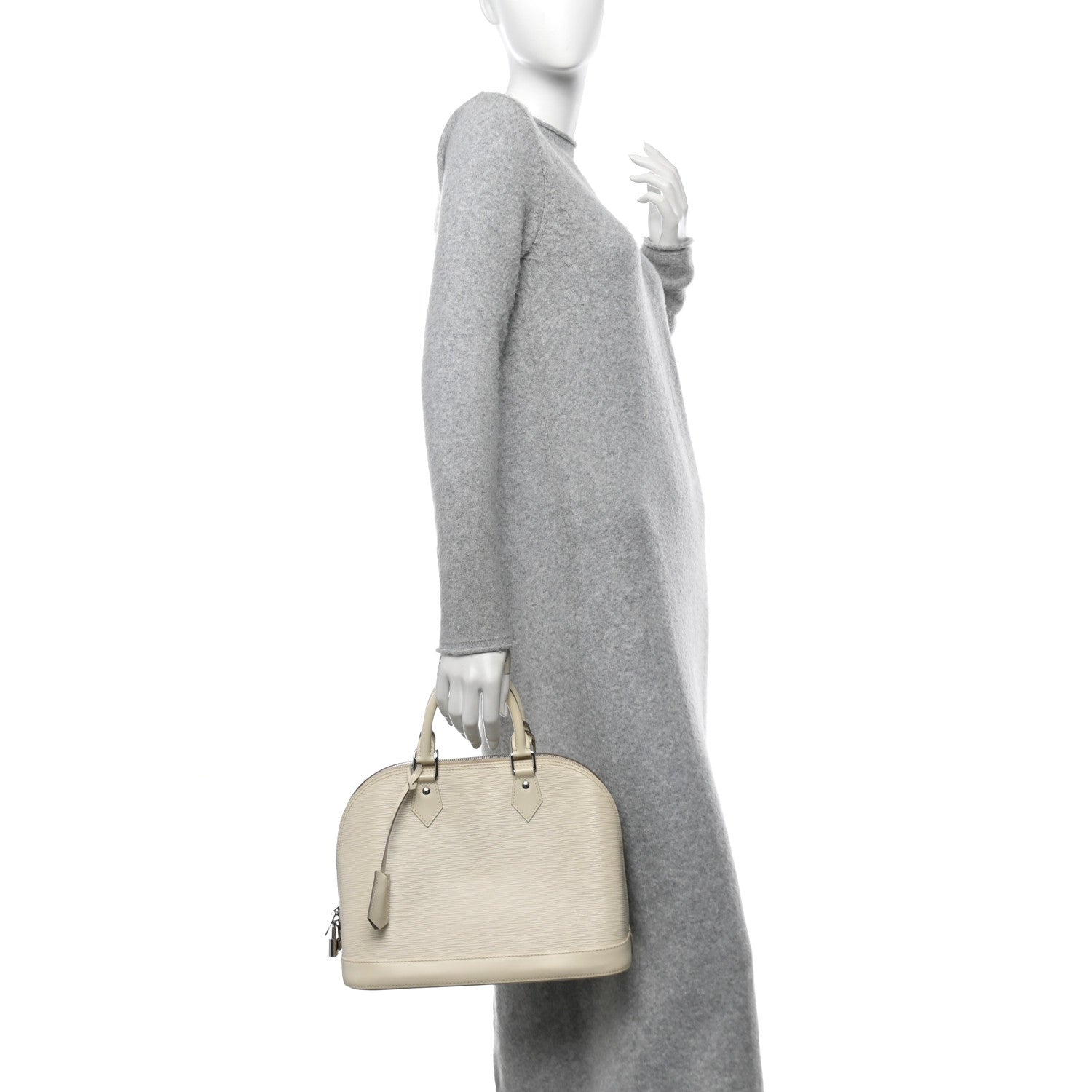 Louis Vuitton Epi Alma PM White