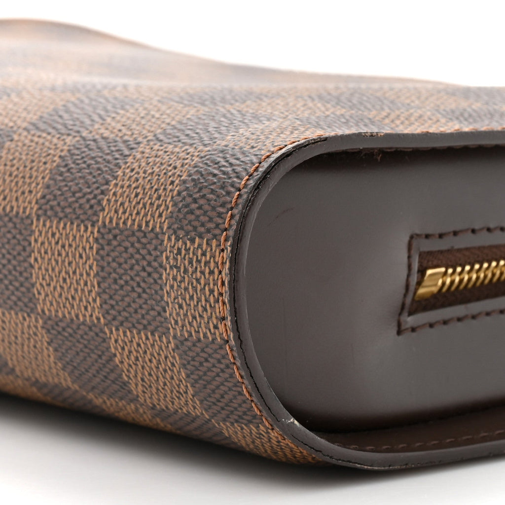 Louis Vuitton Damier Ebene Pochette Saint Louis Clutch