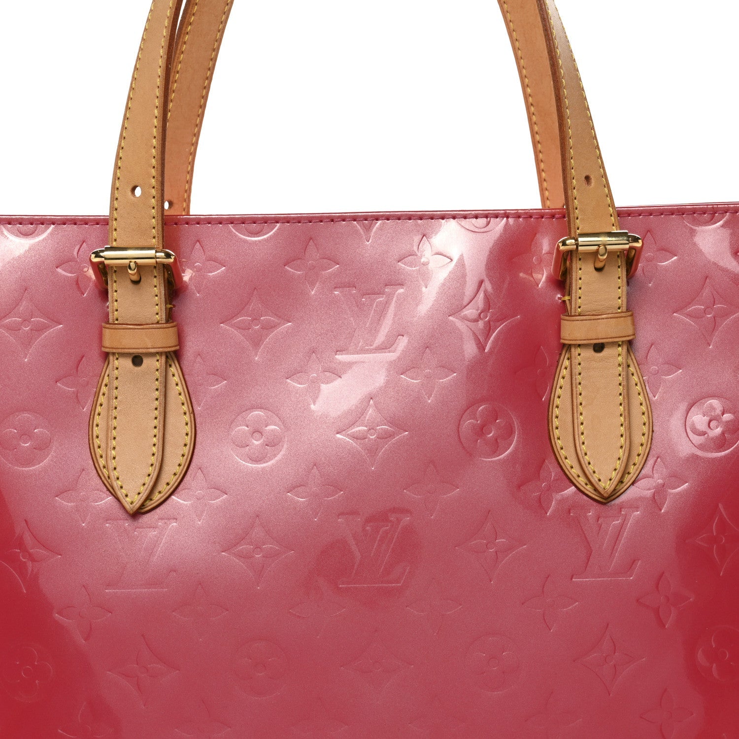 Louis Vuitton Vernis Brentwood Framboise