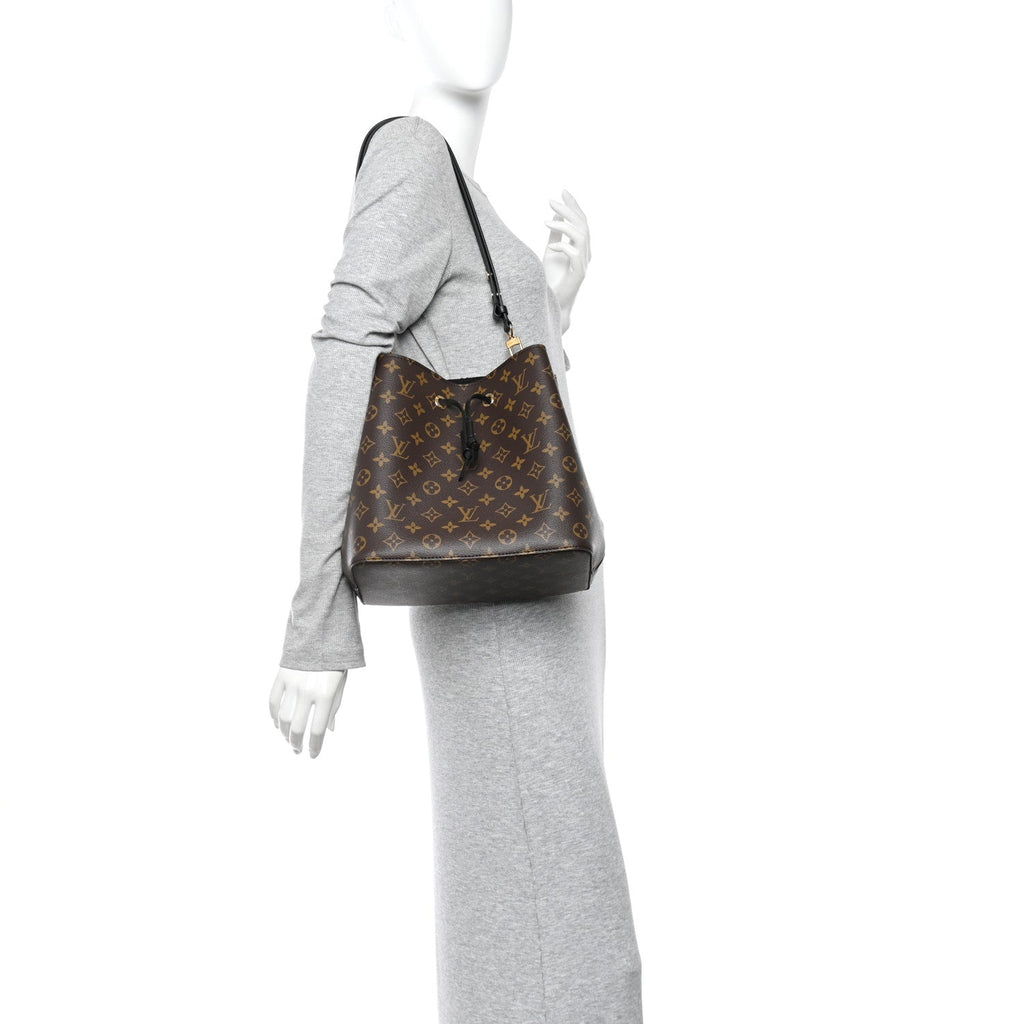 Louis Vuitton Monogram Neonoe MM Black