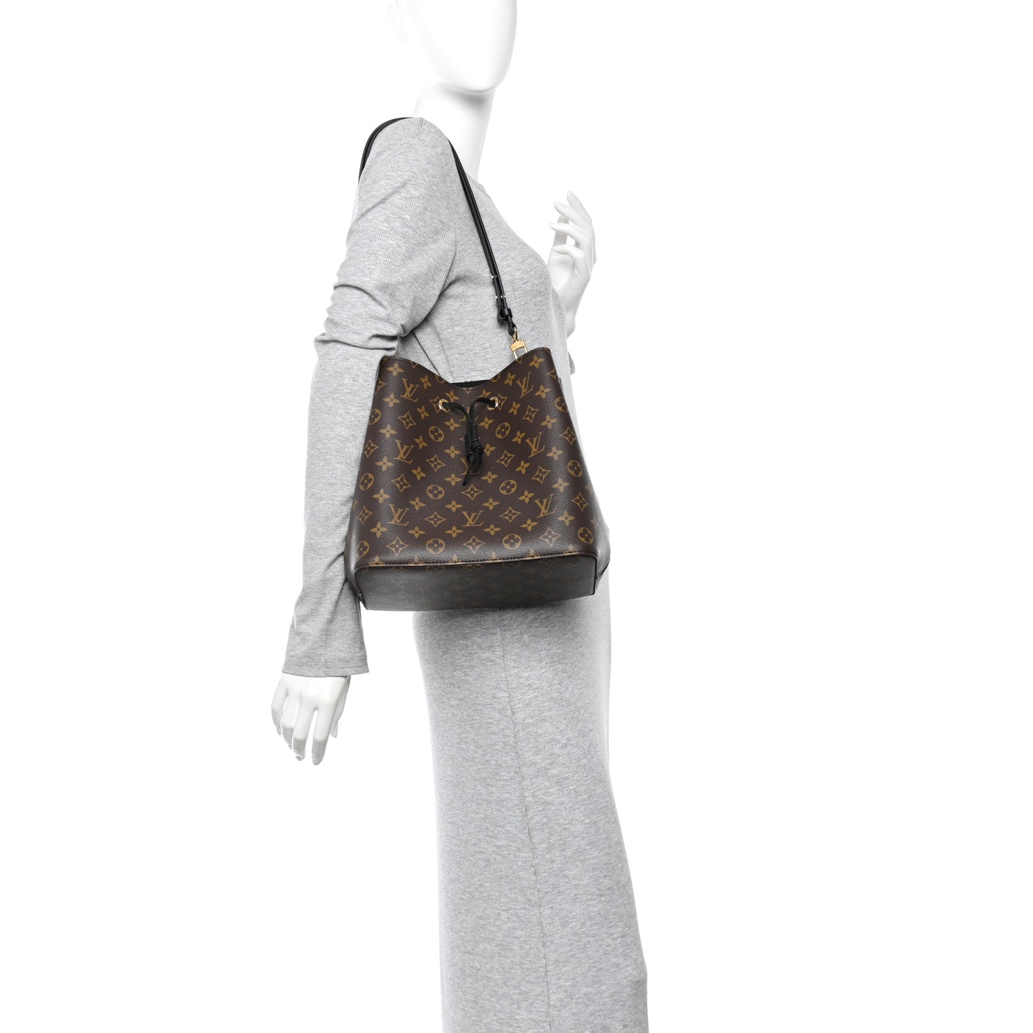 Louis Vuitton Monogram Neonoe MM Black