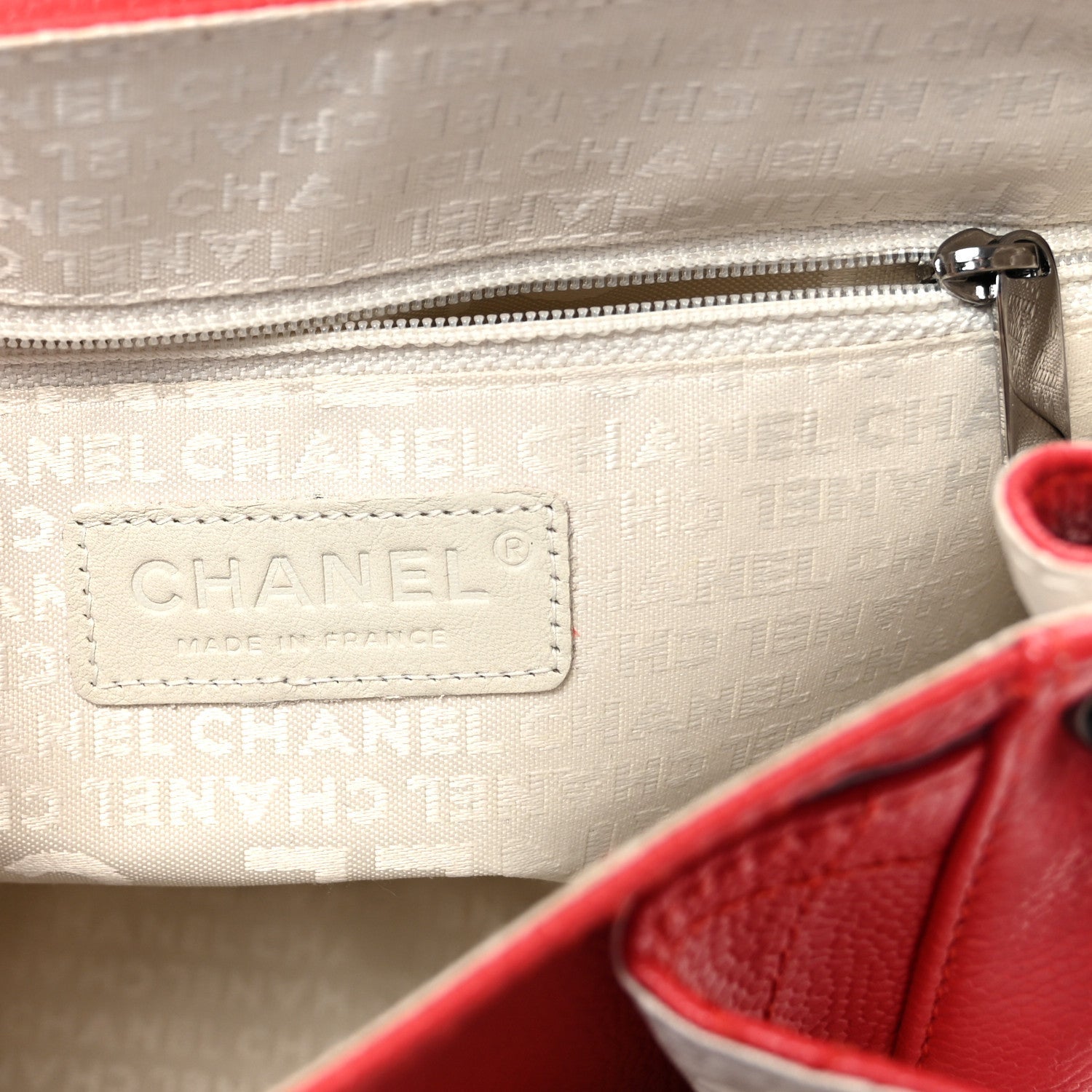 Chanel Caviar Small Accordion Flap Red