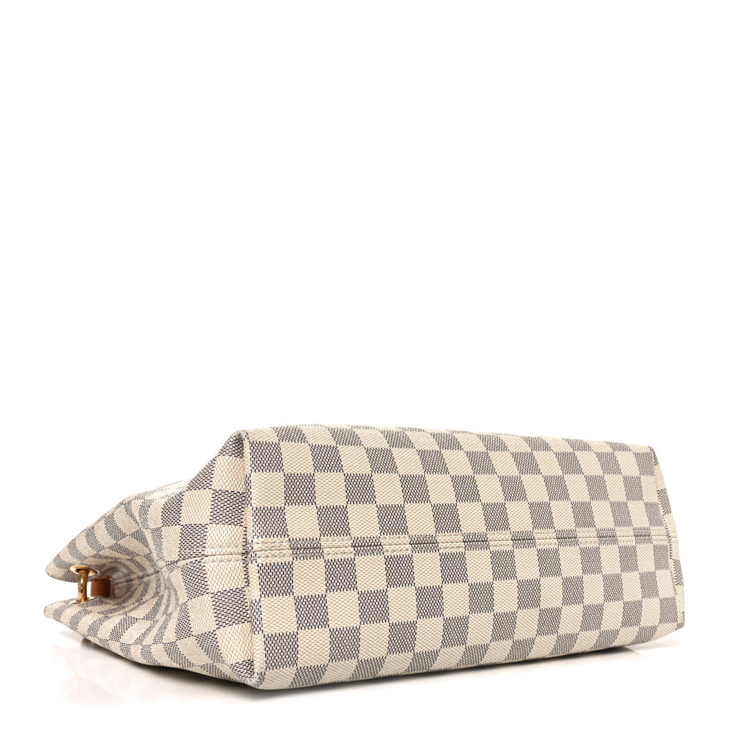 Louis Vuitton Damier Azur Graceful PM Rose Ballerine