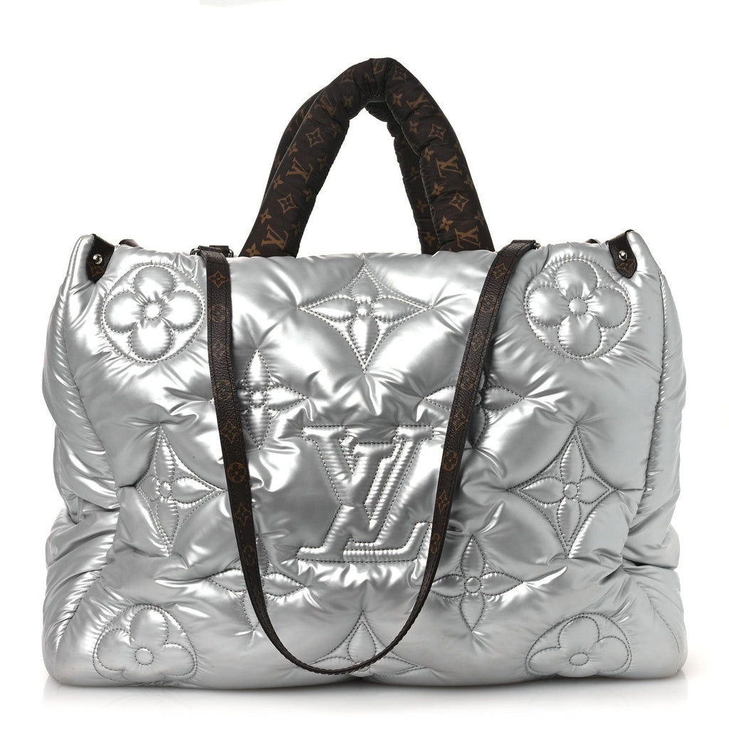 Louis Vuitton Econyl Monogram Pillow Giant Onthego GM Silver