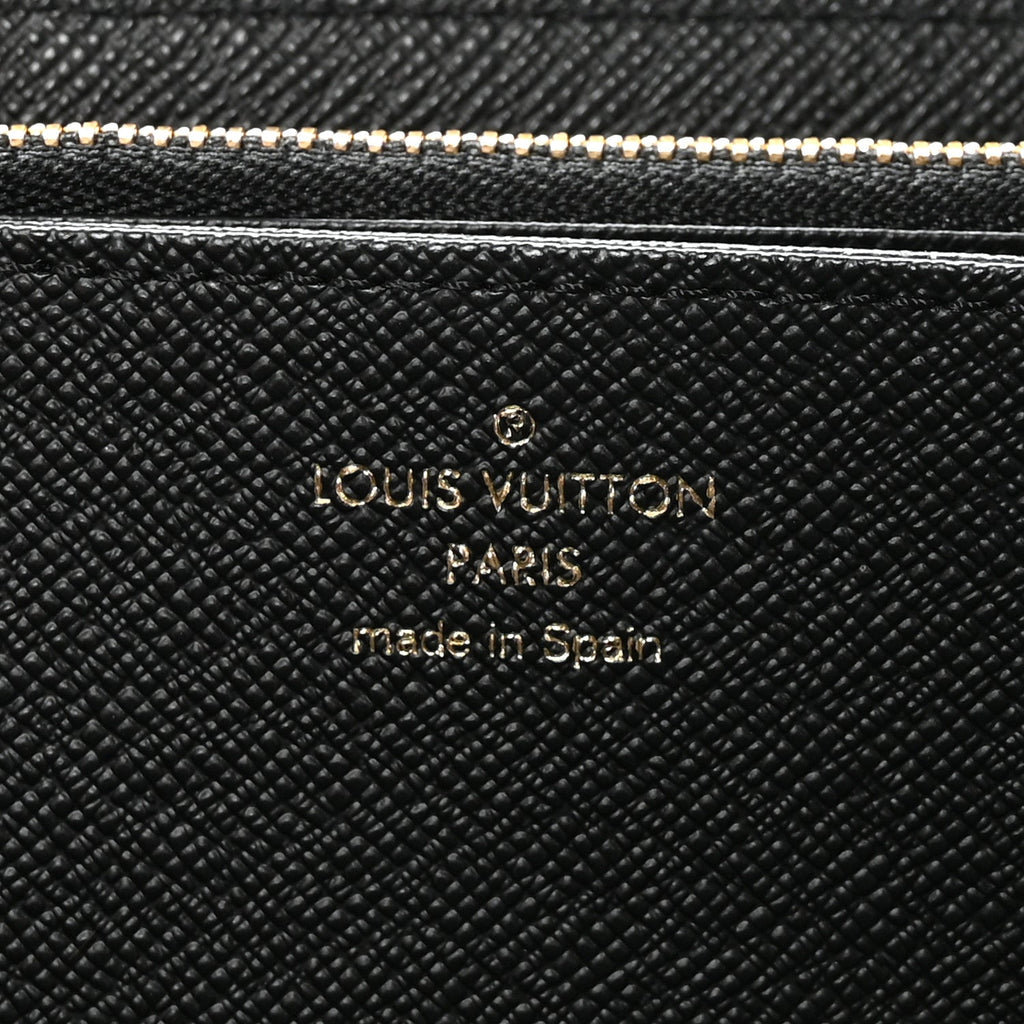 Louis Vuitton Game On Zippy Wallet Black