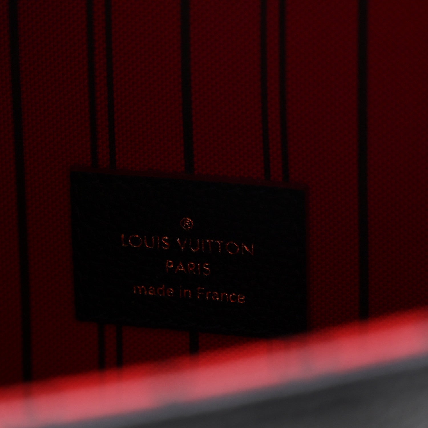 Louis Vuitton Empreinte Pochette Metis Marine Rouge