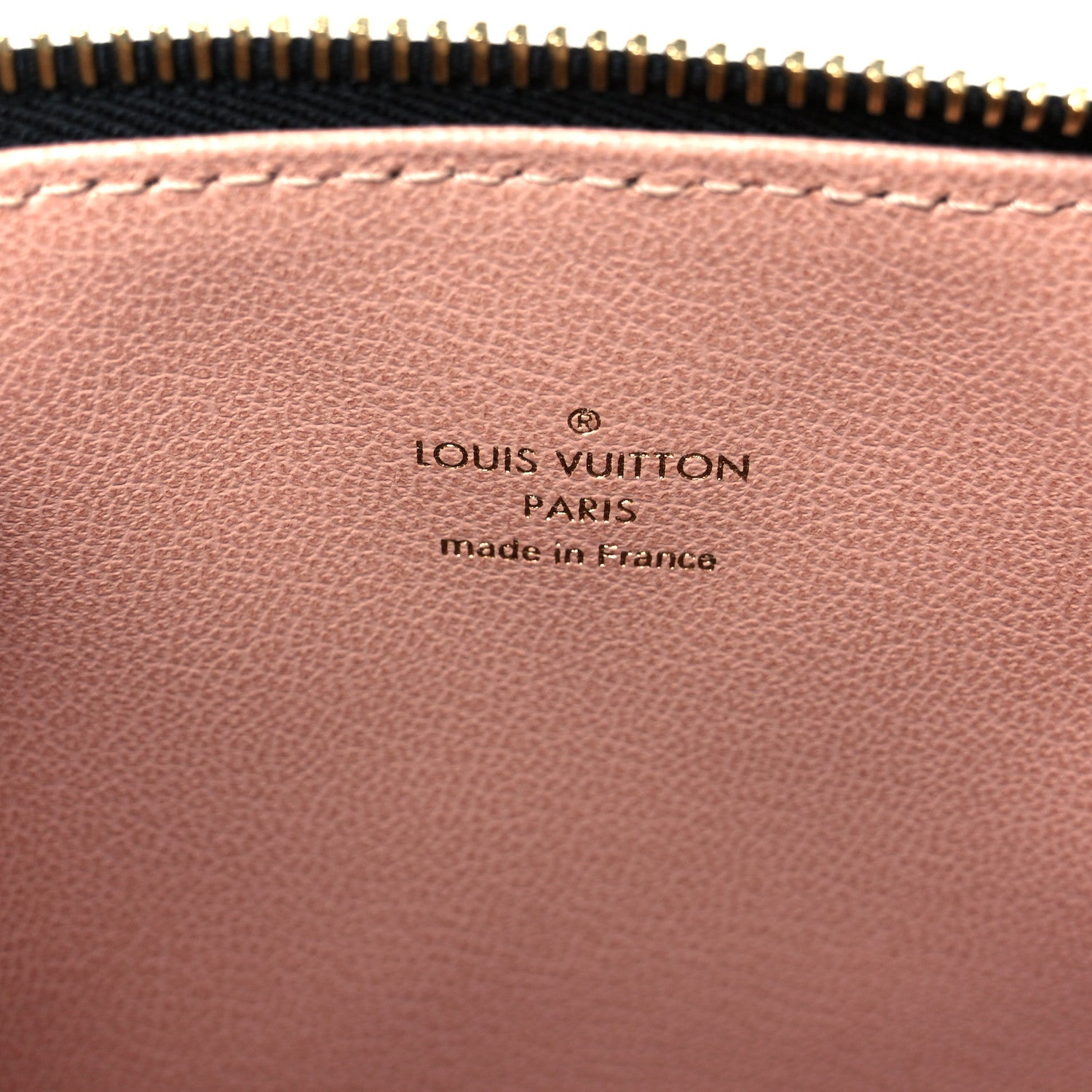 Louis Vuitton Lambskin Embossed Monogram Coussin PM Black