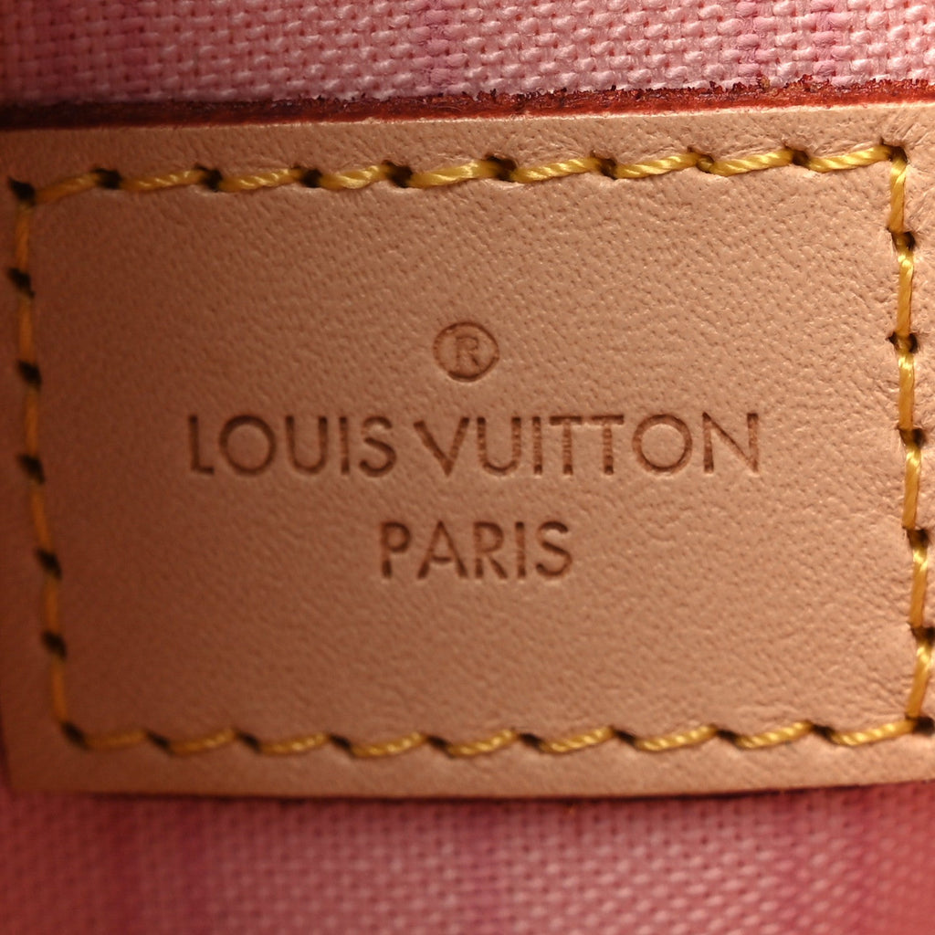 Louis Vuitton Damier Azur Neverfull MM GM Pochette Rose Ballerine