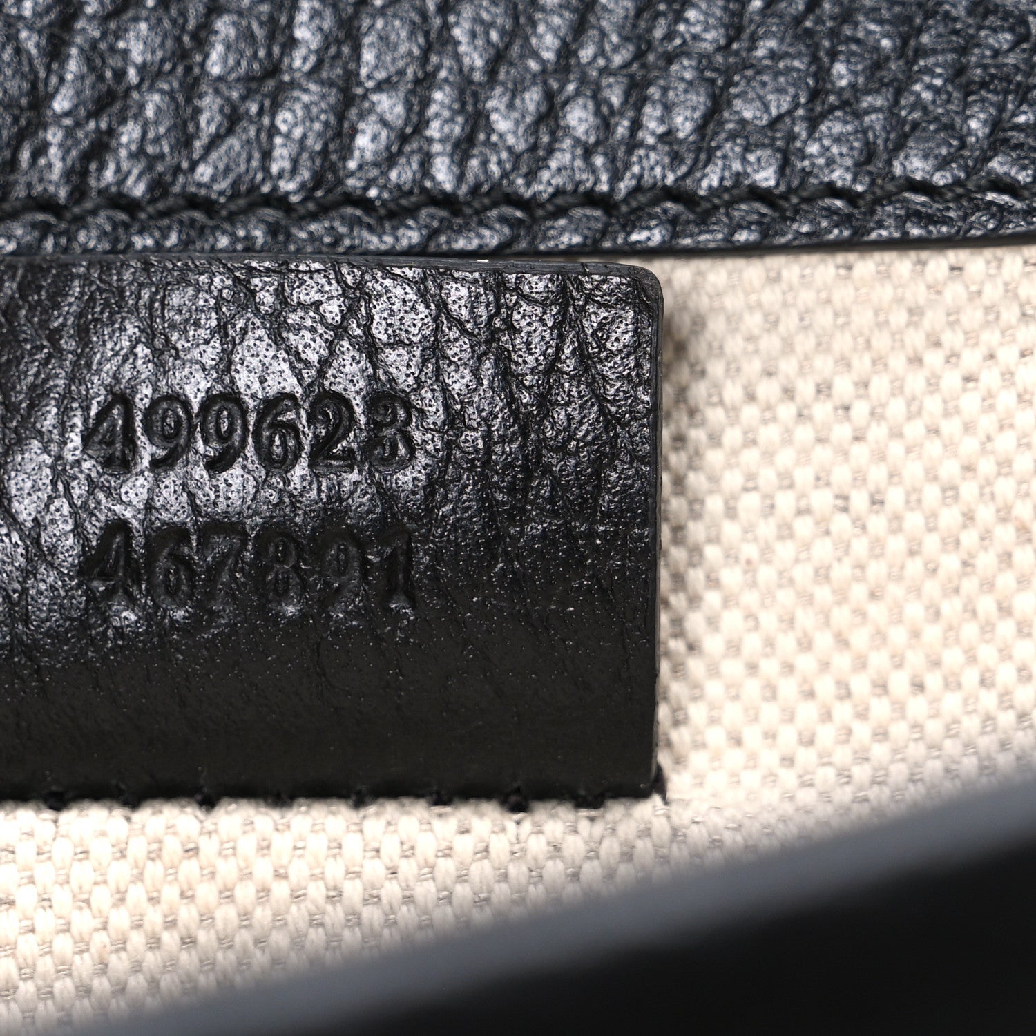 Gucci Dollar Calfskin Enamel Small Dionysus Shoulder Bag Black Electric Blue