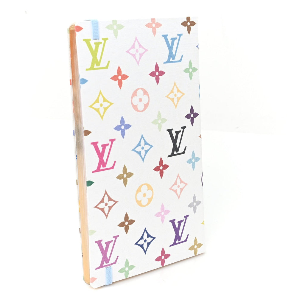 Louis Vuitton LV x TM Monogram Multicolor Jane Notebook MM White