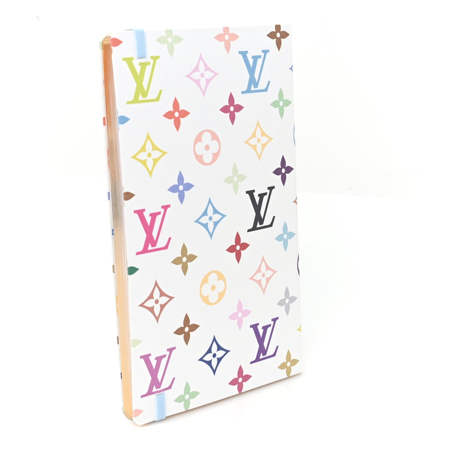 Louis Vuitton LV x TM Monogram Multicolor Jane Notebook MM White