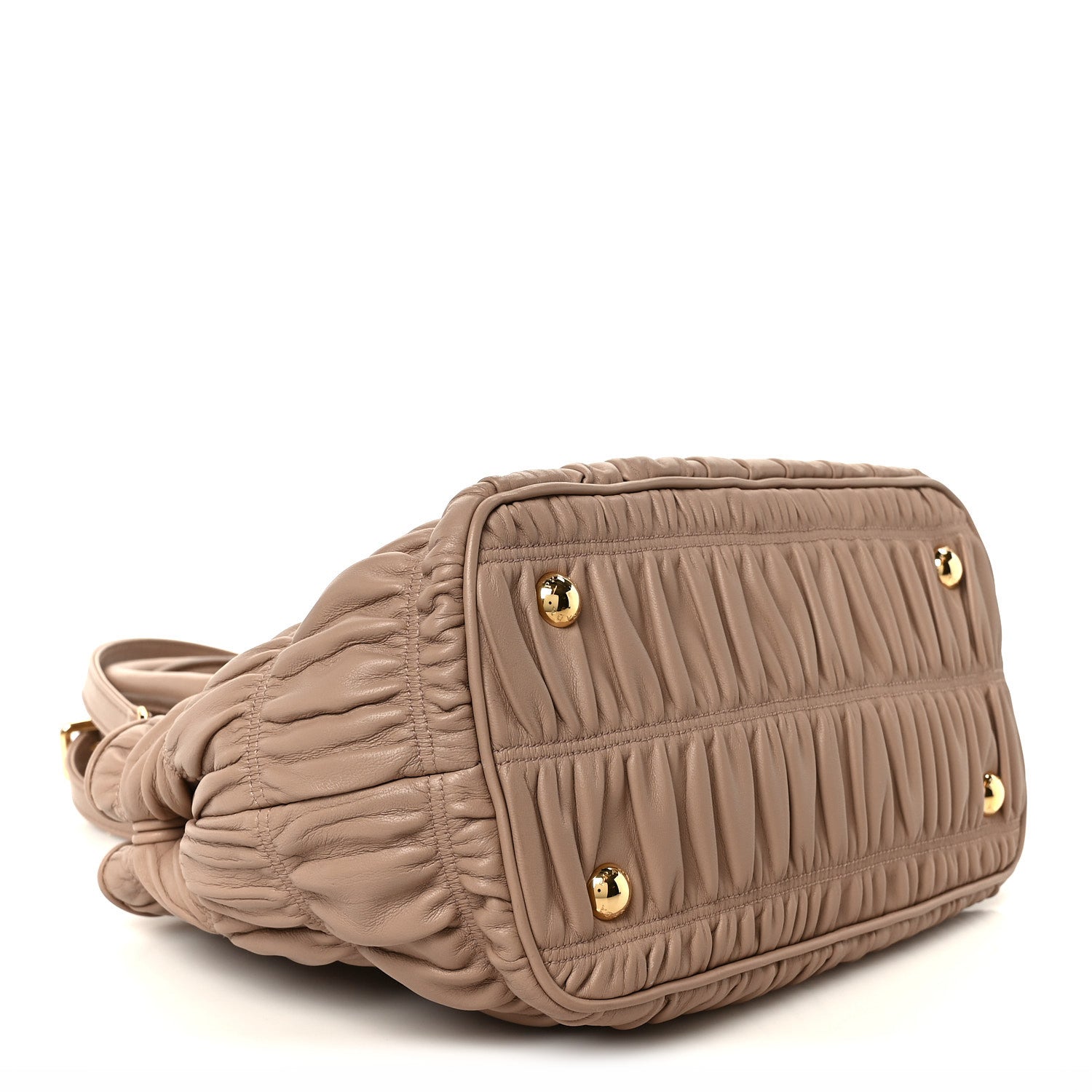 Prada Nappa Gaufre Small Tote Cipria