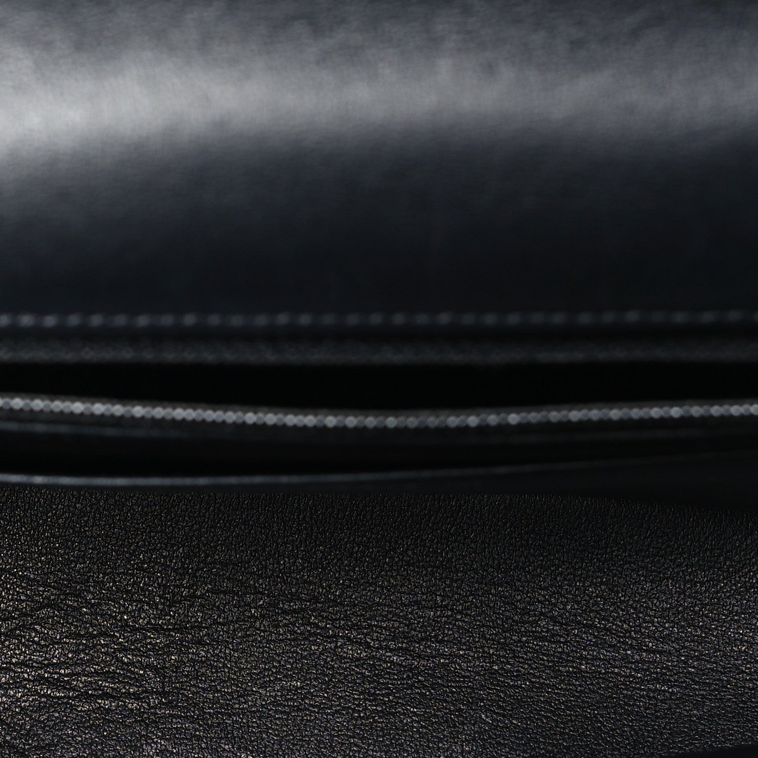 Chanel Lambskin Quilted Mini Rectangular Flap Black
