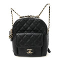 Chanel Caviar Quilted Small CC Day Backpack Black