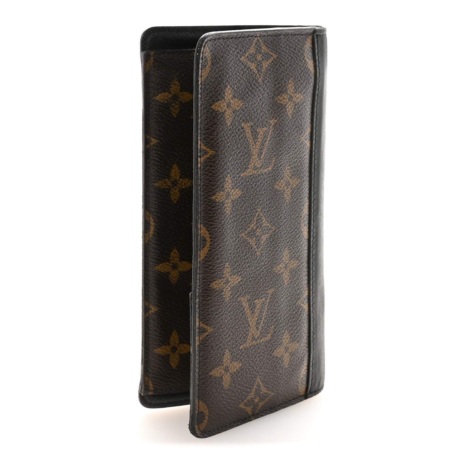 Louis Vuitton Monogram Macassar Brazza Wallet