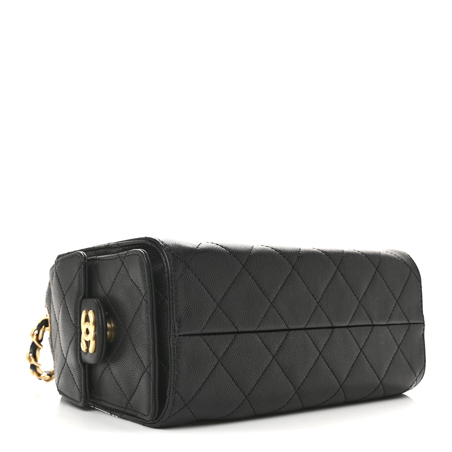 Chanel Caviar Quilted Mini Chanel 25 Handbag Black