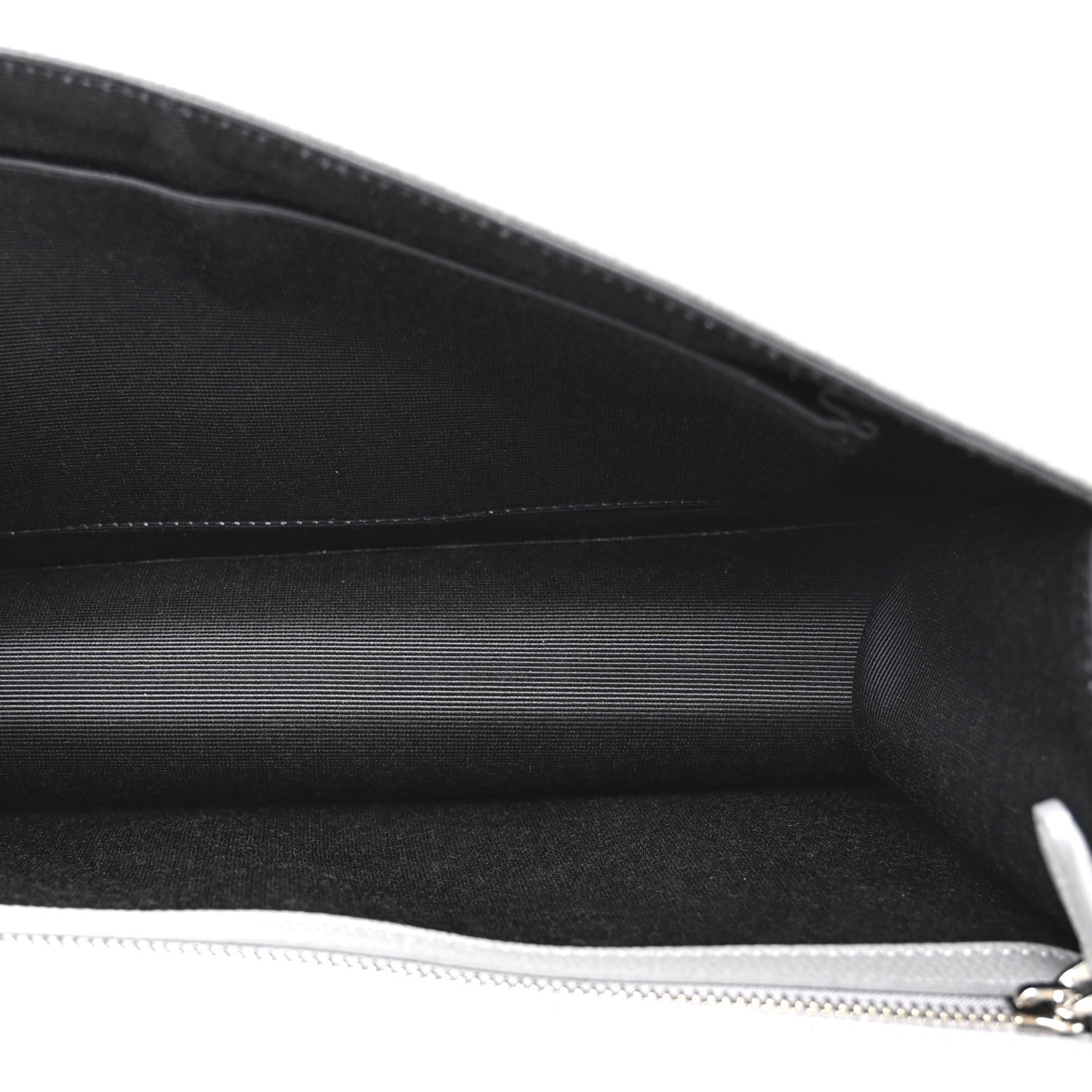 Christian Dior Grained Calfskin Medium Diorama Flap Bag Gris