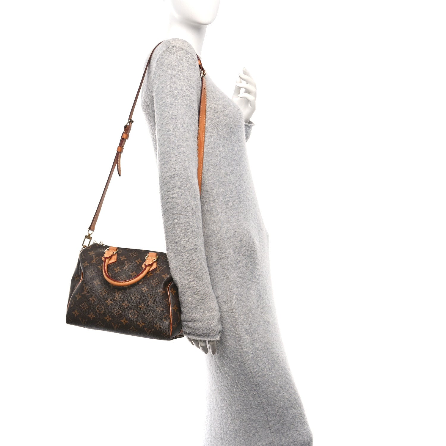 Louis Vuitton Monogram Speedy Bandouliere 25