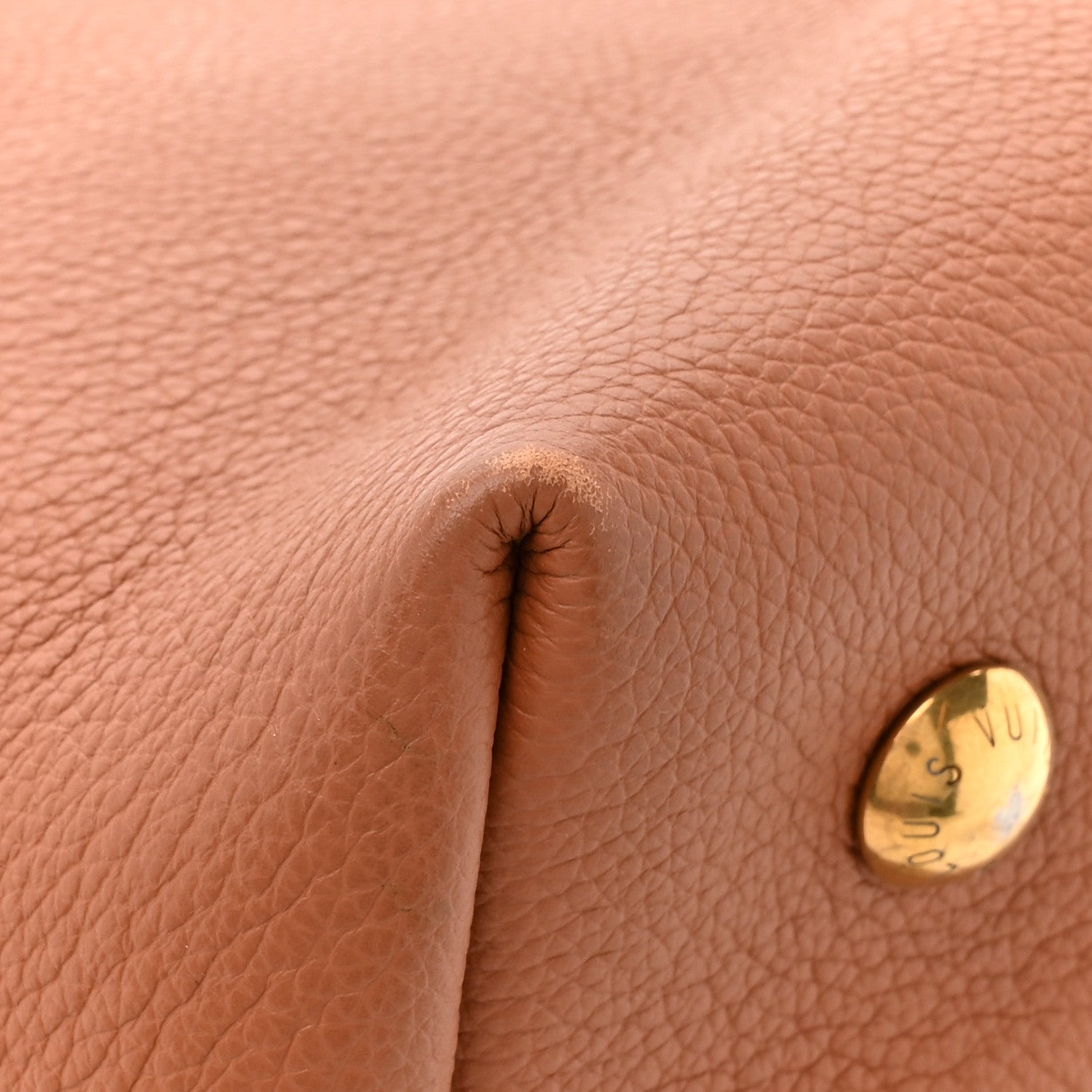 Louis Vuitton Grained Calfskin Low Key Hobo PM Cognac