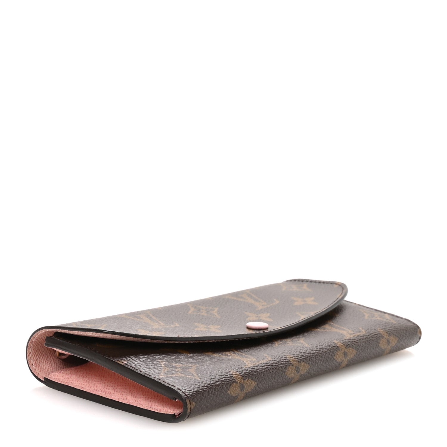 Louis Vuitton Monogram Emilie Wallet Rose Ballerine